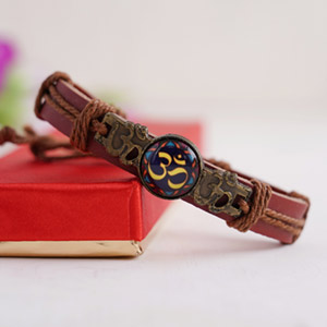 Om Bracelet Rakhi