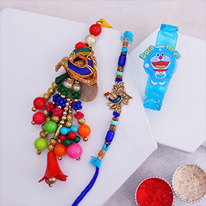 Bhaiya Bhabhi Rakhi With Kids Bracelet - China