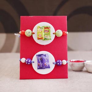 Lays Chips and Dairy Milk Foodie Rakhi