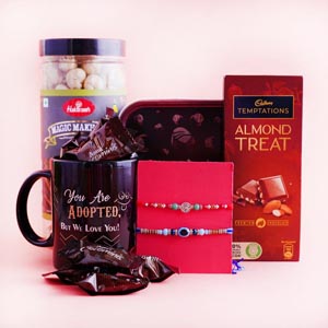 Two Auspicious Rakhi Hamper for Brothers