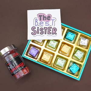 Assorted Sweet Chocolates Combo for Sister - Return Gifts for Sister