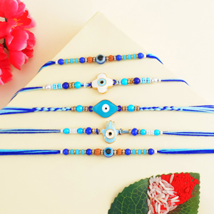 Evil Eye 5 Rakhi Set
