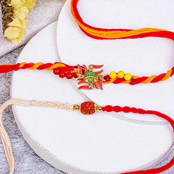 Spiritual Rakhi Set of 2 - Set of 2 Rakhis