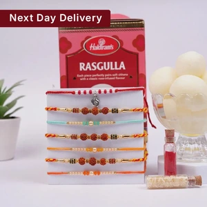 Grand Family Rakhi Rasgulla Celebration Pack