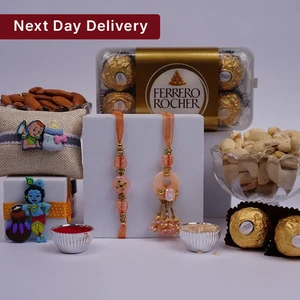 Family Feast Rakhi Hamper for Bhaiya Bhabhi & Little Ones
