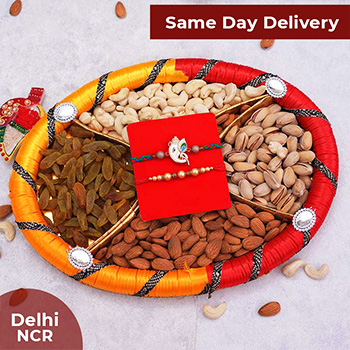 Dryfruit Platter 4 Brothers  Same Day Delivery In Delhi NCR