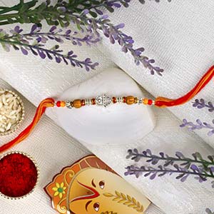 Buddha Palm Hand Rakhi - Sandalwood Rakhi to UK