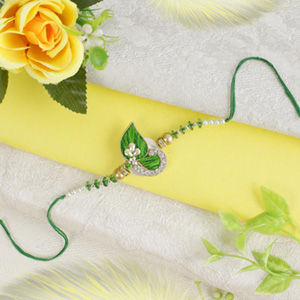 Evil Eye Fancy Beads Rakhi For UK