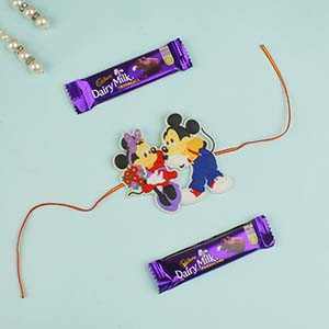 Kids Rakhi with Milk Chocolate