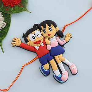 Nobita-Shizuka Kids Rakhi