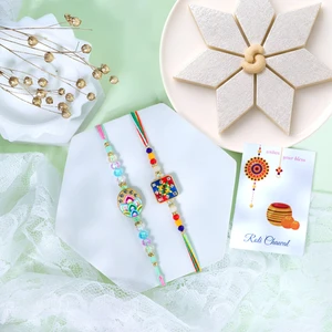 Alluring Rakhi Set with Kaju Katli