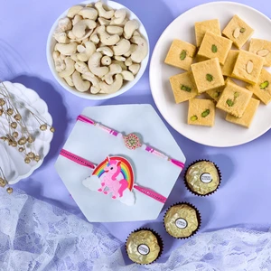 Magnificent 2 Set of Rakhi Hamper