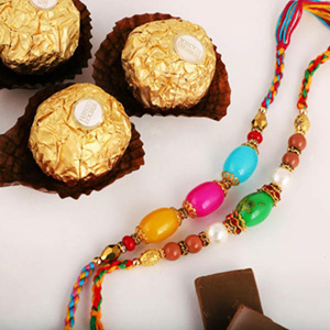 Colorful Twins and Ferrero Rocher