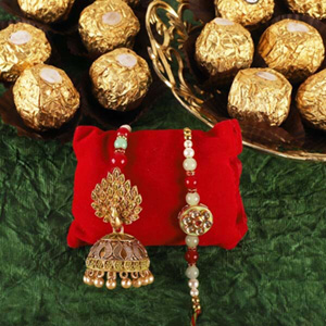 Rakhi Loomba with Ferrero
