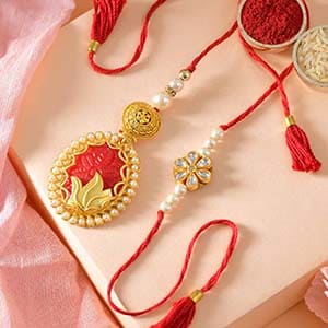 Couple Rakhi Set