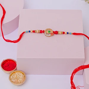 Divine Krishna Mor Pankh Rakhi