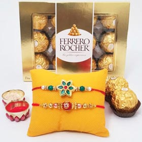 Attractive Rakkhis & Ferrero Rocher