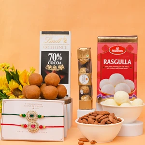 Premium Rakhi Hamper for Two Brothers-Send Rakhi to Boise