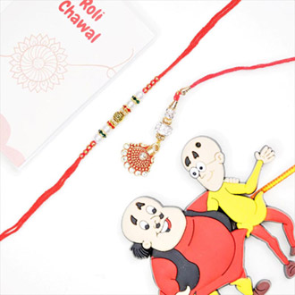 Bhaiya, Bhabhi and Kid Rakhi set