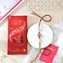 Hexagon Floral Rakhi with Lindt Lindor