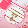 Set of 3 Bhaiya Bhabhi and Kids Rakhi