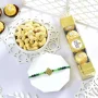 Premium Rakhi Gift Combo with Ferrero Rocher & Cashew Nut