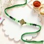Premium Alluring Metal & Beads Rakhi