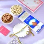 Premium Rakhi with Chocolates & Dryfruit Nuts