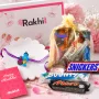 Classic Rakhi with Assorted Chocolate Gift Pack