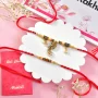 Premium Rajasthani Style Peacock Rakhi Set