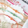 Pack of 3 Floral Shape Rakhi