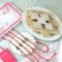 Pack of 4 Om Rakhis Gift Combo with Kaju Katli