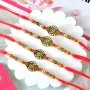 Pack of 4 Om Rakhis