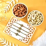 Antique Charm Rakhi Set with Dryfruits