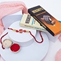 Spider Rakhi with Hersheys Bar