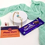Bracelet Rakhi with 1 Dairy Milk Chocolate