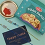 Exquisite Evil Eye Bhaiya Bhabhi Rakhi Set