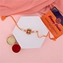 Floral Pearl Rakhi
