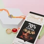 Tom and Jerry Rakhi with Lindt Chocolate Box