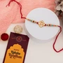 Premium Kundan Meenakari Rakhi for Rakhi Celebration