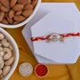 Pearl Om Rakhi with Premium Dry Fruits