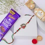 Krishna Matki Rakhi with Assorted Chocolate Gift