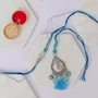 Premium Evil Eye Tree of Life Couple Rakhi Set