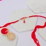 Designer Pearl Red Lumba for Bhabhi