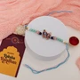 Cute Radha Krishna Bead Rakhi