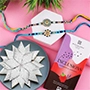 Pleasant Rakhi Set with Sweet & Chocolate