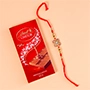 Trishul Rakhi with Milk Chocolate