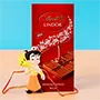 Chota Bhim Kids Rakhi with Lindt Milk Chocolate Bar 100 GM - For Sweden