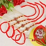 Magnificent 4 Set of Rakhi for Netherlands