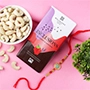 Elegant Rakhi with Flavour Dark Chocolate n Cashew